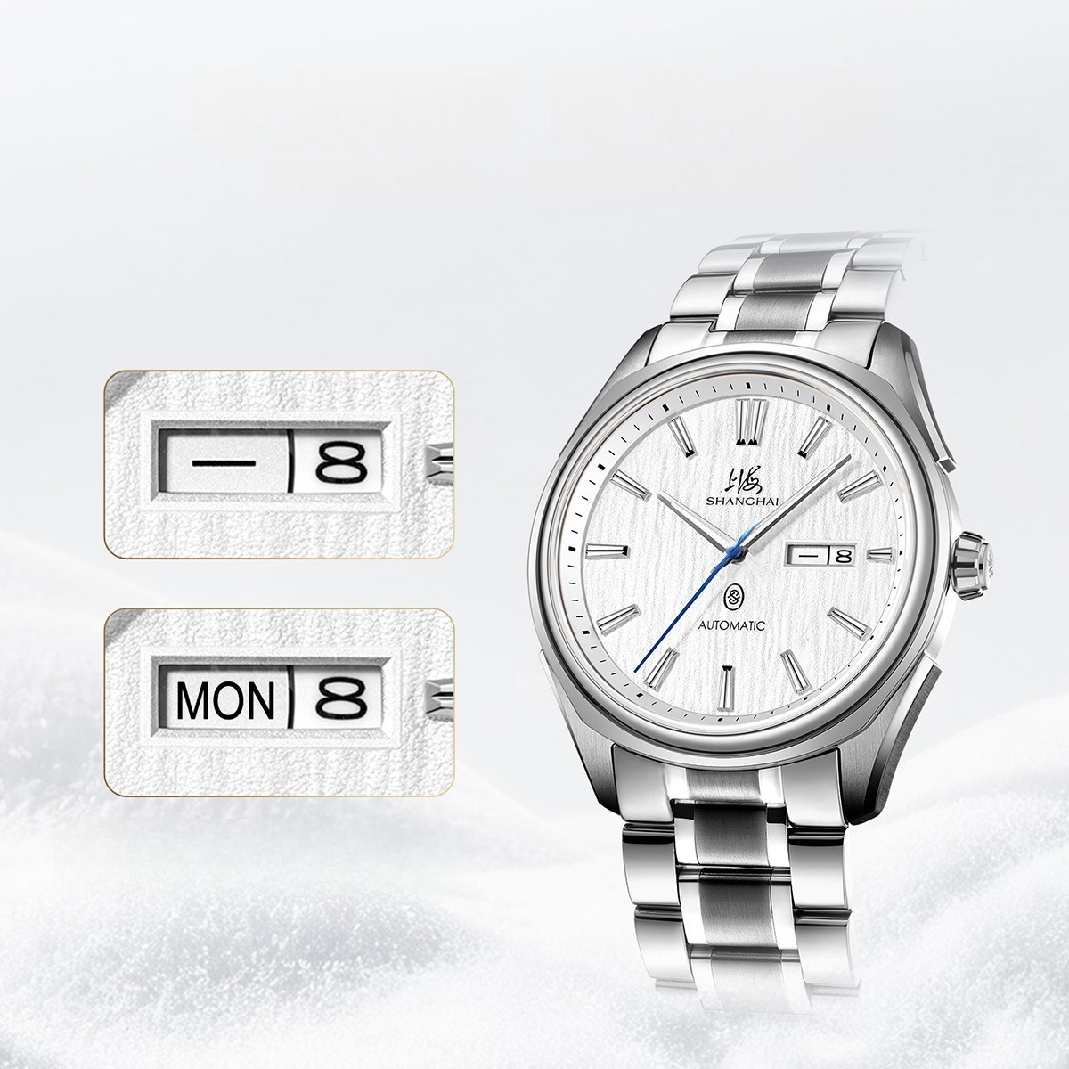 Shanghai Day-Date Automatic Wa - đánh giá và giá Paper Weight Crystal