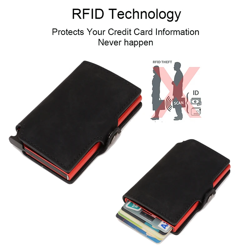 Slim Business Card Holder Men  - đánh giá và giá Index Card Holder