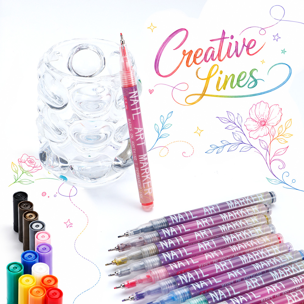 12 Pcs 0.5mm Fine Line Marker  - đánh giá và giá Copic Marker Sketch