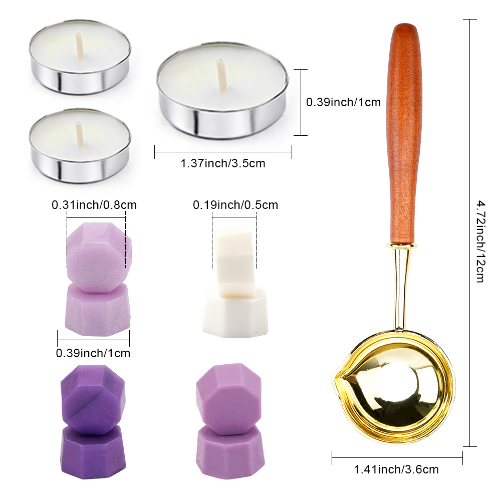Vintage Wax Sealing Beads Set  - đánh giá và giá Wax Seal Stamp Set
